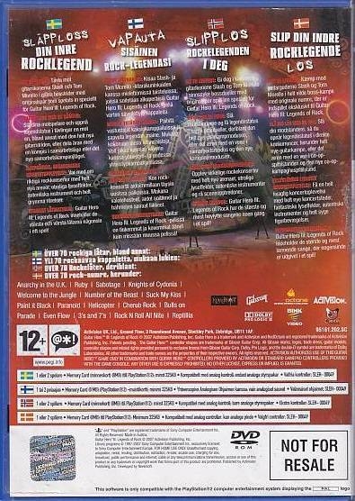 Guitar Hero III Legends of Rock - PS2 (B Grade) (Genbrug)